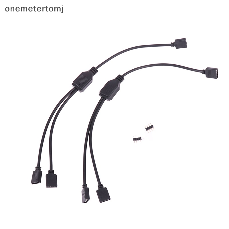Onemetertomj Dây Cáp Nối Dài 5v 3 pin 12v 4pin argb Cho Quạt Máy Tính