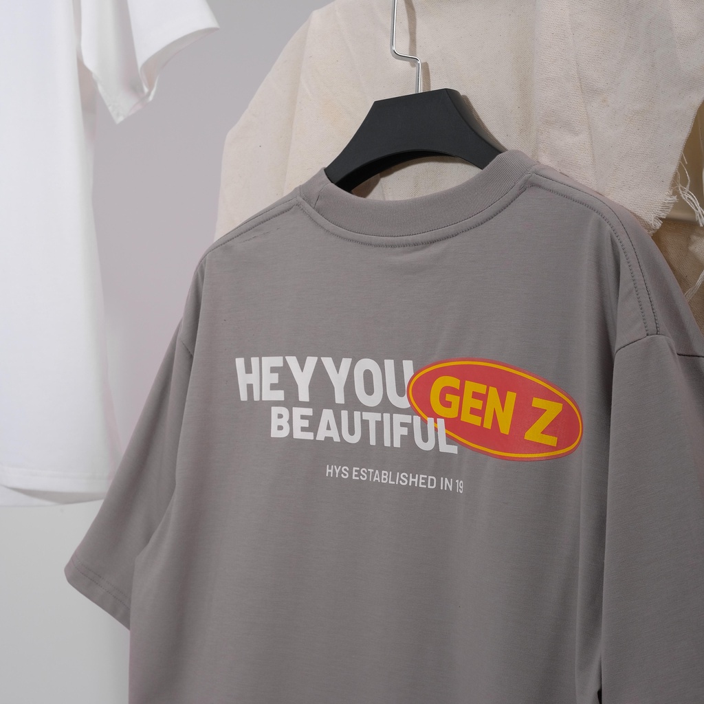Áo thun HYS GENZ Cổ tròn Menwear