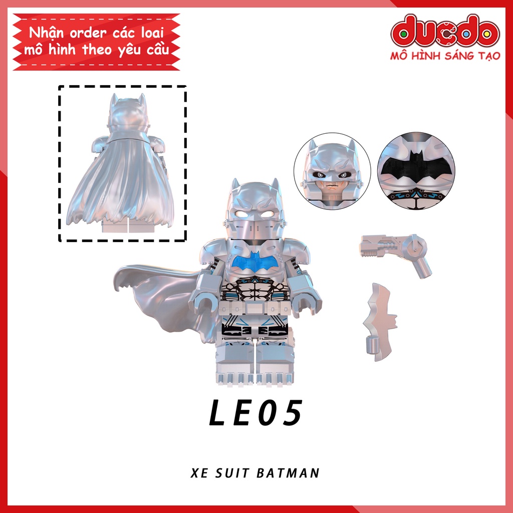 Minifigures nhân vật DC Comic Batman tuyệt đẹp - Đồ chơi Lắp ghép Xếp hình Mini Mô hình LE04 LE05 LE06