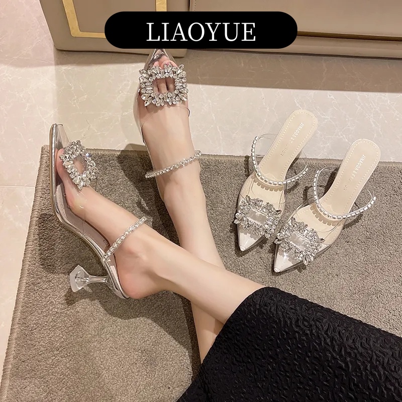 LIAOYUE dép đế cao 2023 NEW giày  nữ  Lịch sự Thời thượng Bảnh bao Tự nhiên 01208
