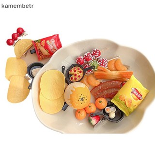Kẹp tóc gắn bên chai kem / thức ăn giả kam dễ thương vui nhộn cho bé gái n