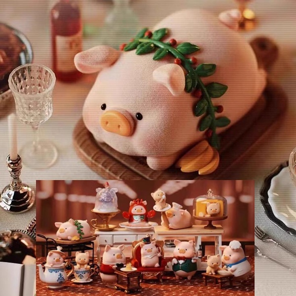 ★Đồ Chơi hgtoys hgtoys★  [Toy Zeroplus lulu pig five-star Hộp Bí Ẩn Trang Trí Nhà Hàng