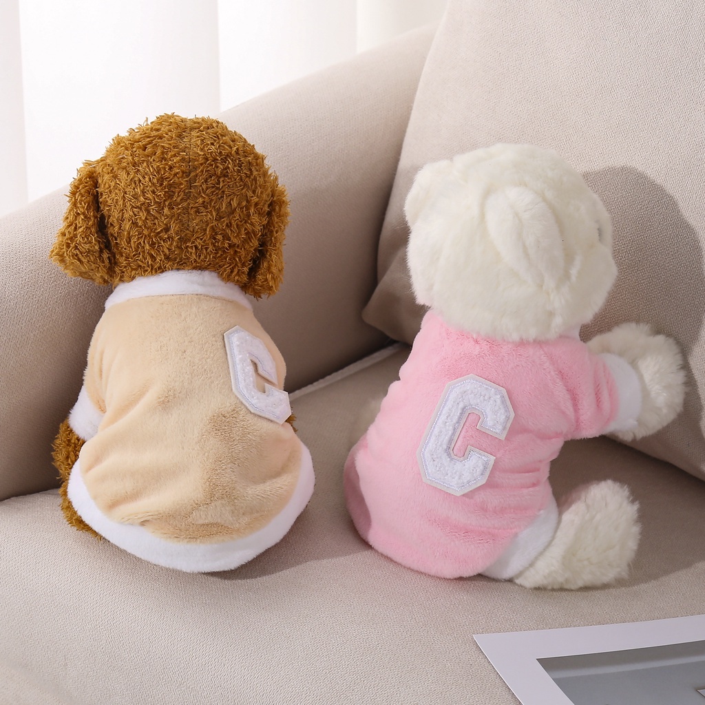Áo hoodie Họa Tiết Chữ In Dùng Thu Đông Cho Thú Cưng Sự Bảo Vệ