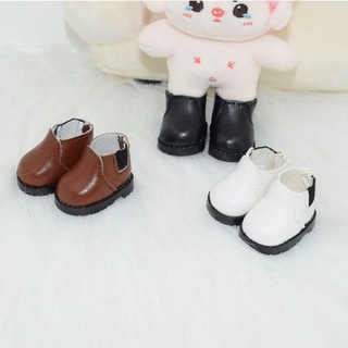 1 Đôi Giày Da pu 10cm Cho Búp Bê