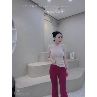 Set áo trơn basic đệm vai td+tn louis.h