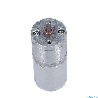 Động Cơ Vi Mạch Điện 6V 12V 24V 25GA370 redsun2 12 1360 RPM