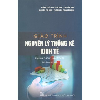 Sách - Giáo trình nguyên lý thống kê kinh tế