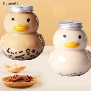 Bình Đựng Nước 500ML Hình Vịt Dễ Thương