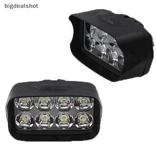 1 đèn pha 8 bóng led siêu sáng cho xe hơi xe máy