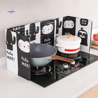 FAIRNULL Tấm Chắn Dầu Chịu Nhiệt Chống Bắn Có Thể Gập Lại Tiện Dụng Cho Nhà Bếp