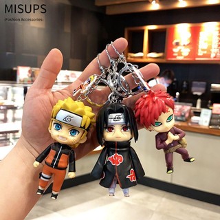 MISUPS Chìa Khóa Hình Nhân Vật Anime Naruto Sasuke  Bằng Cao Su Độc Đáo