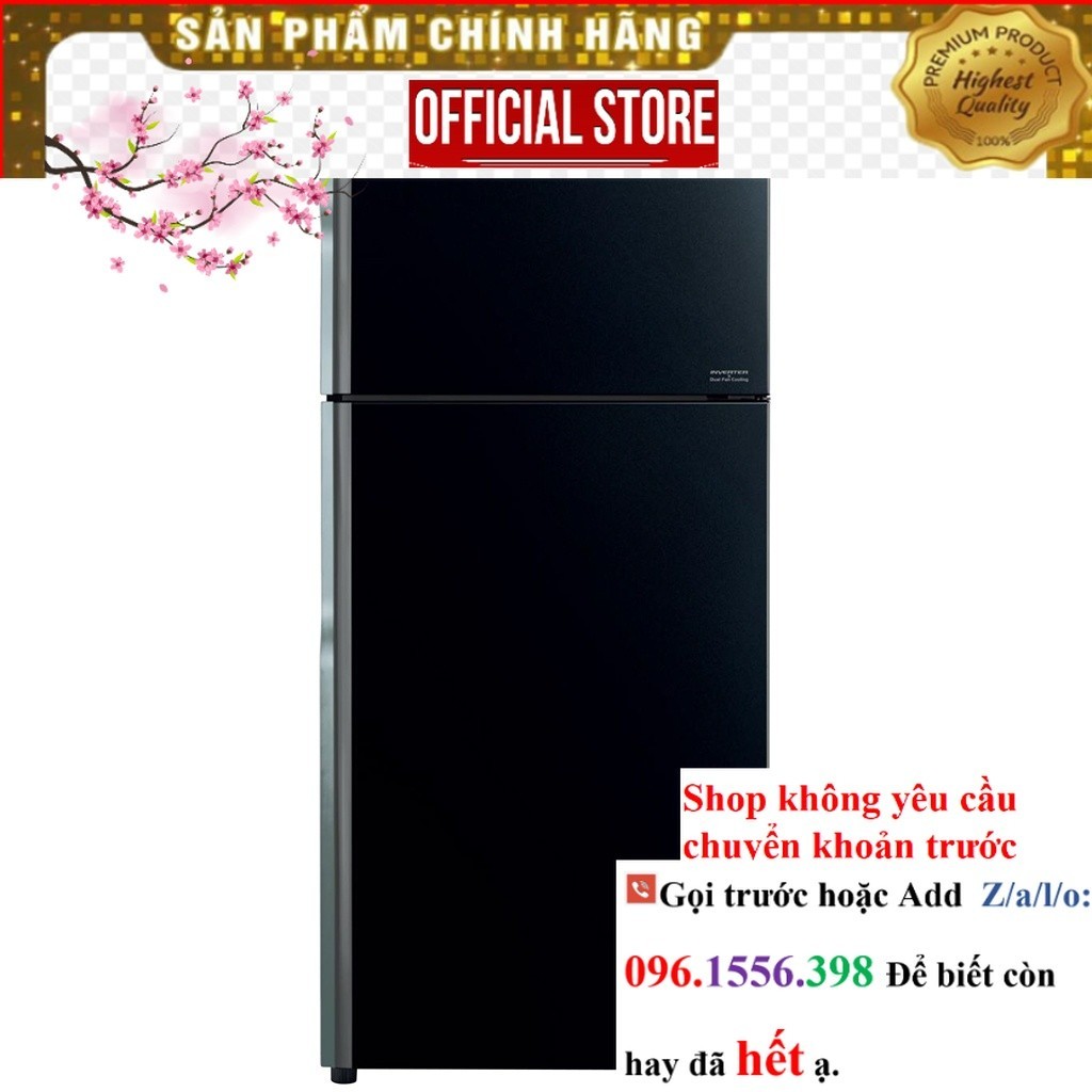 Tủ lạnh Hitachi Inverter 339 lít R-FVX450PGV9(GBK) |P&G
