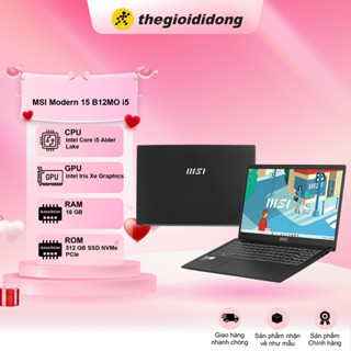 Laptop MSI Modern 15 B12MO i5 1235U/16GB/512GB/Win11 (628VN)