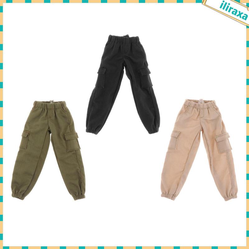Thu Nhỏ Búp Bê Quần Trang Phục Phụ Kiện 1 / 12 Nam Hình Quần Cho 6 Inch Búp Bê Nhân Vật Hành Động Hình Phụ Kiện
