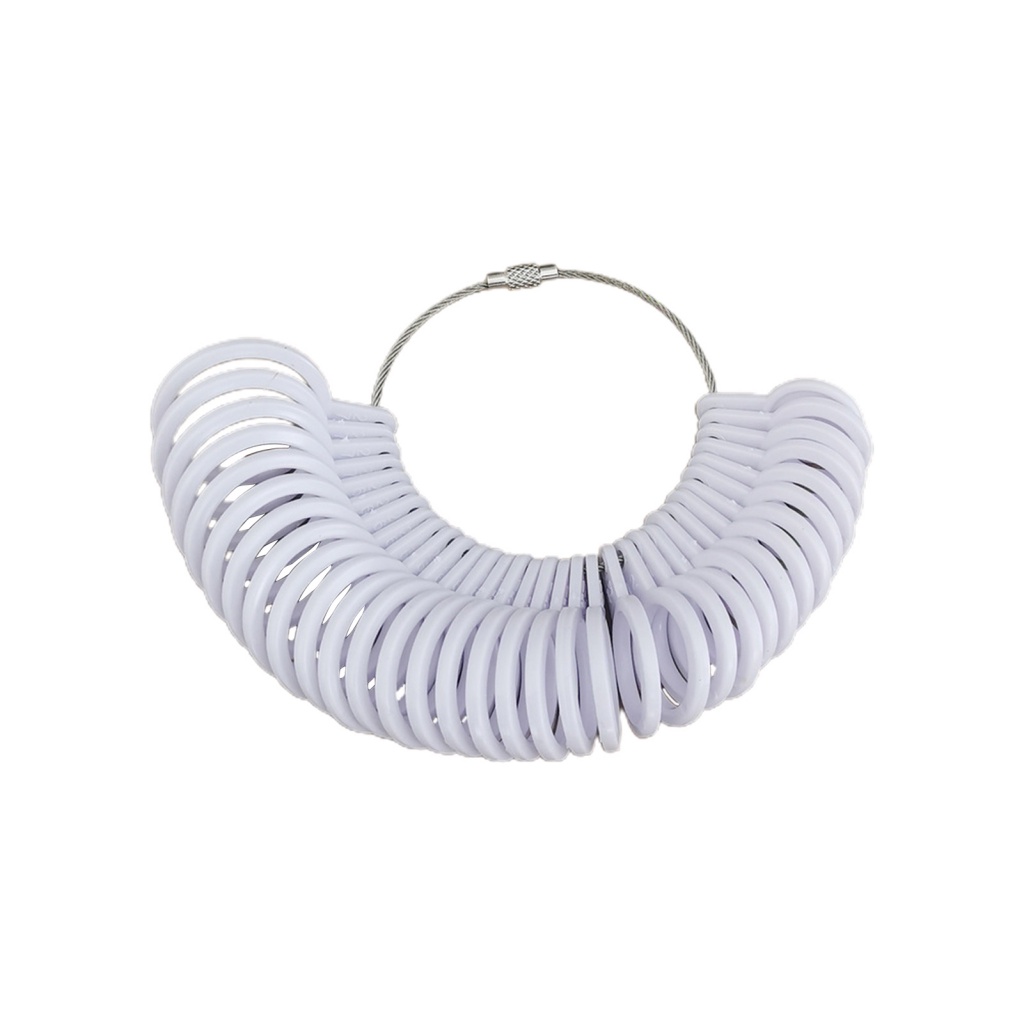 Bộ 2 Dụng Cụ Đo Kích Thước Ngón Tay Tháo Rời Được Chuyên Nghiệp hk Dùng Để Làm Trang Sức diy