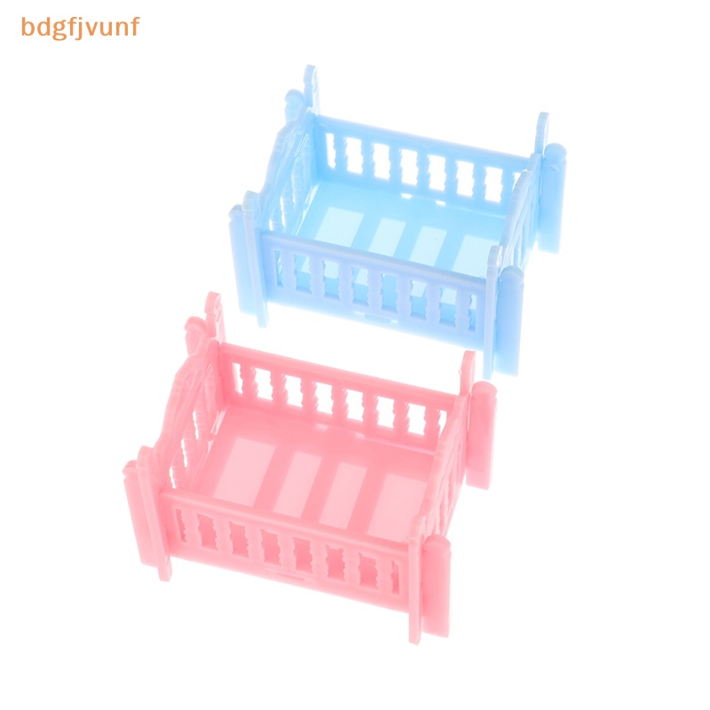 Bdgf Bộ Giường Cũi Em Bé Trang Trí Nội Thất Cho Nhà Búp Bê vn