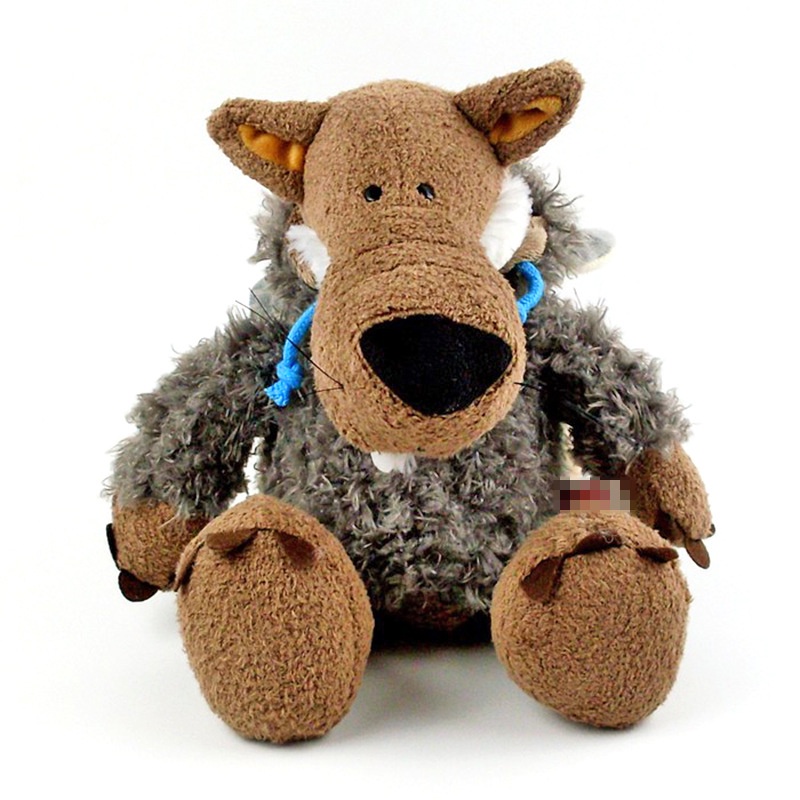 Thú Nhồi Bông Hình Sói Xám Lớn Làm Quà Sinh Nhật Cho Bé