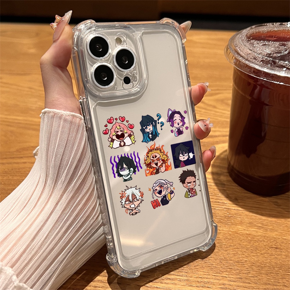 Ốp Điện Thoại Hình demon slayer Cho iphone 14 pro max 13 12 11 x xr xs 7 8 plus se 2022