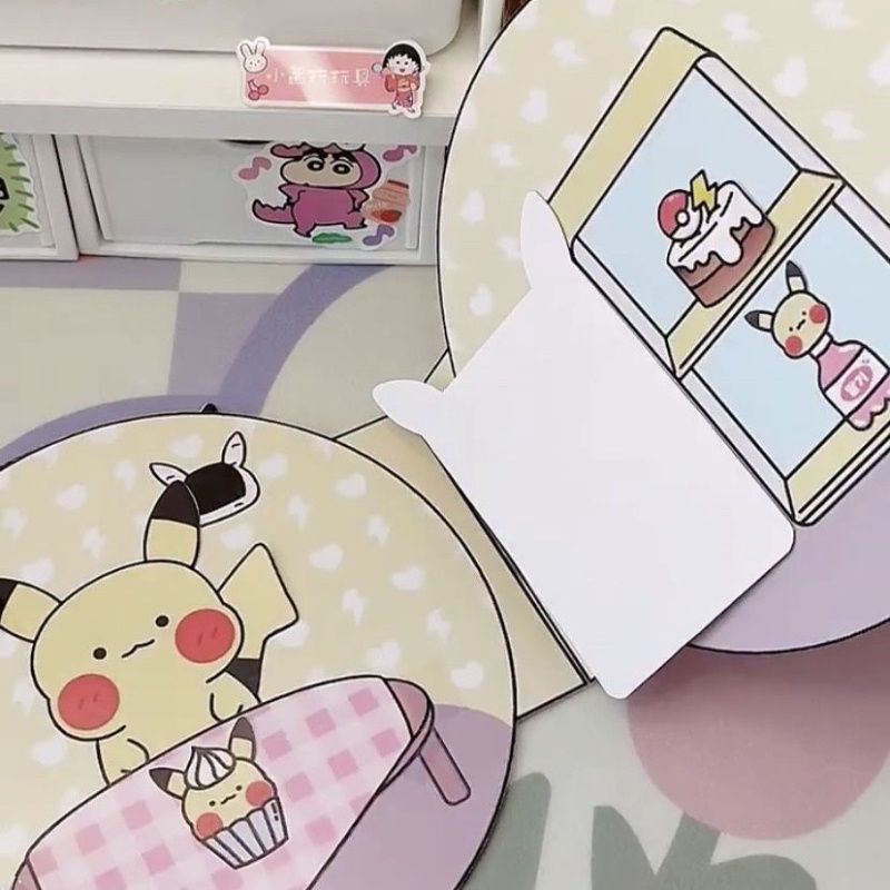 Sách Đồ Chơi Mô Phỏng pikachu Tự Làm Không Gây Tiếng Ồn Sáng Tạo Thủ Công DIY Bộ tranh Ngôi nhà của Gia Đình Tèo Bộ Tranh Cắt dán ”Shop quần áo Online” Cô Tiên Xanh Bộ tranh Ngôi nhà của Gia Đình Tèo Sách Đồ Chơi Búp Bê Doudou Mặc Đầm Có Nhạc DIY Cô Tiên