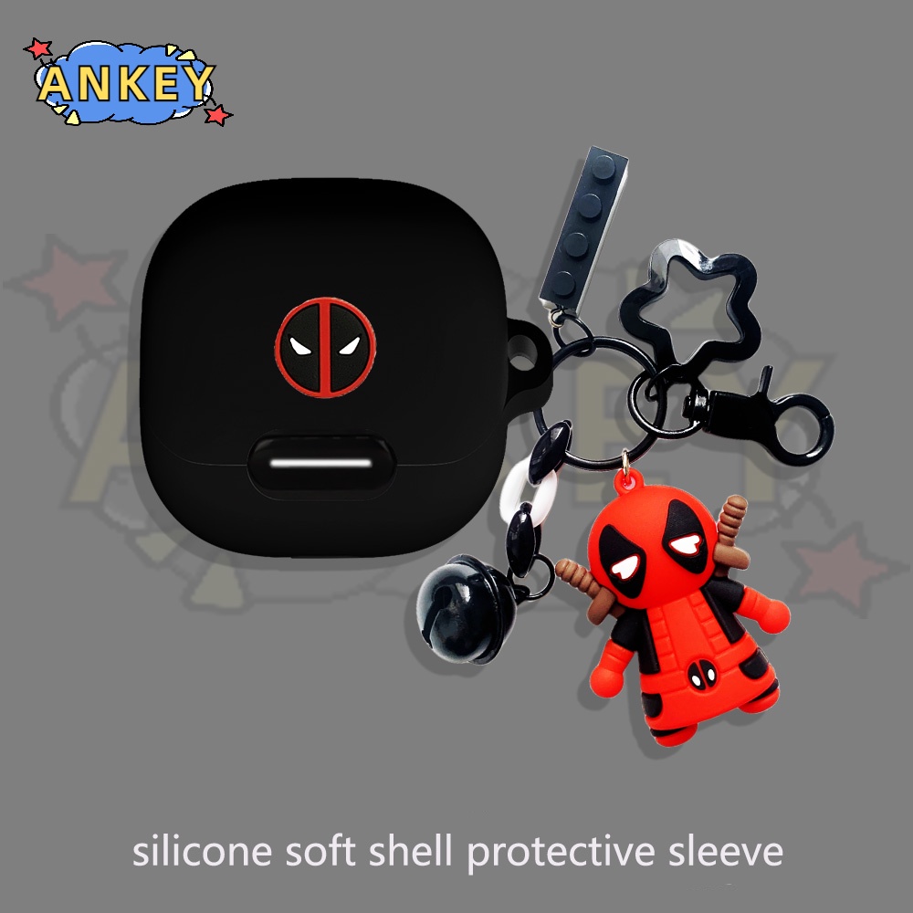 Case For Anker SoundCore Liberty 4 NC VR P10 / Air 2 Pro Earphone Silicone Cover Astronaut Cute Earbuds Soft Protective Headphone Headset Skin