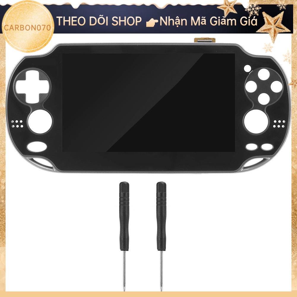 Carbon070 Dành Cho PS Vita1000 Màn Hình LCD Thay Thế Số Hóa Hoàn Chỉnh Hội Có Khung Tua Vít