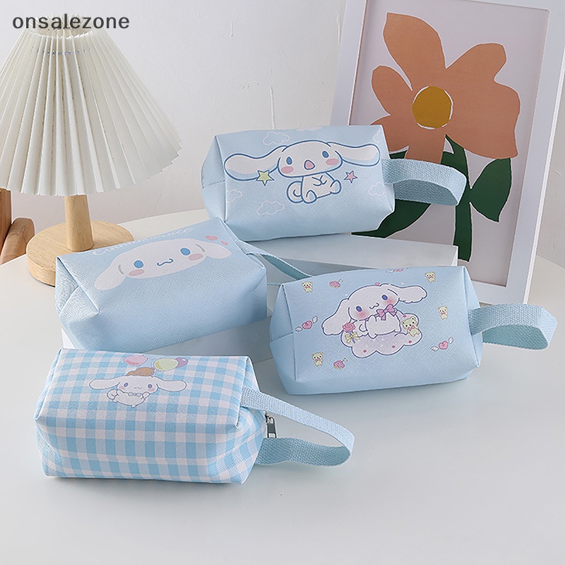 SANRIO Onsale Túi Đựng Bút Chì Sức Chứa Lớn Họa Tiết Hoạt Hình cinnamoroll Đáng Yêu Cho Học Sinh Mới