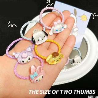 🌸🌸Bộ 2 Dây Buộc Tóc sanrio Bằng Da Dễ Thương
