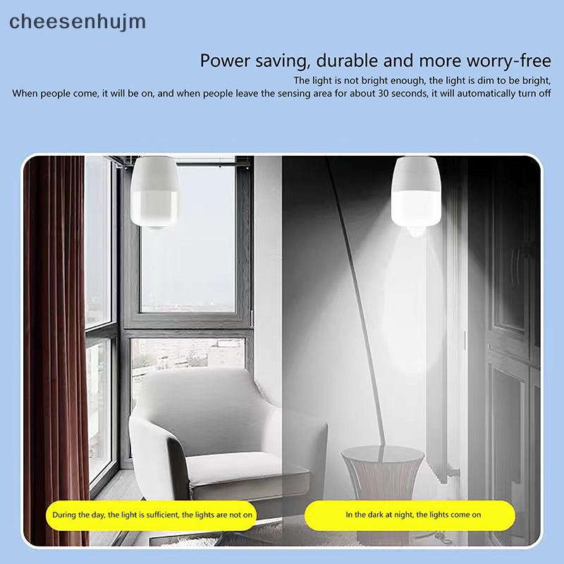 Bóng Đèn led Cảm Biến Chuyển Động Thông Minh 6w 9w 13w e27 220v