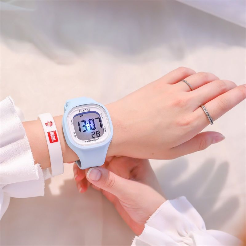 Đồng Hồ Điện Tử Thể Thao Chống Nước Hình Kỳ Lân Phong Cách Hàn Quốc Giá Trị Cao Cho Trẻ Em Trai Và Bé Gái ins niche
