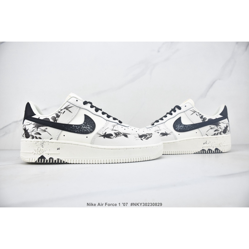 Nk Giày Thể Thao air force 1 '07 af1 Chất Liệu Da 36-45