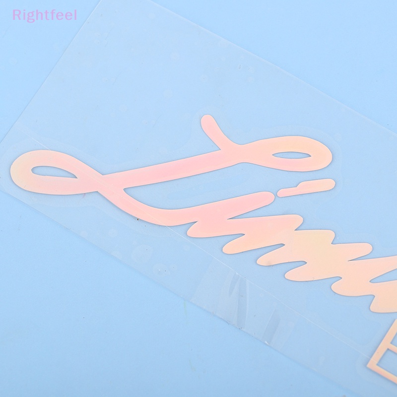 1 Đề Can Phản Quang Chữ Tiếng Anh Sáng Tạo Trang Trí Xe Hơi Mới