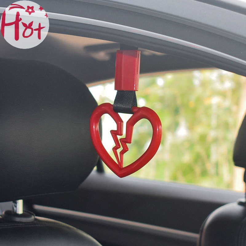 Jr jdm tsurikawa Vòng Đệm Tay Nắm Cửa Xe Buýt Cảnh Báo Hình Trái Tim Dễ Thương vn