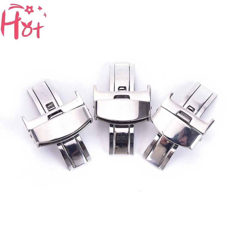 Dây Đồng Hồ Đeo Tay Thời Trang Bằng Inox 18 / 20 / 22mm