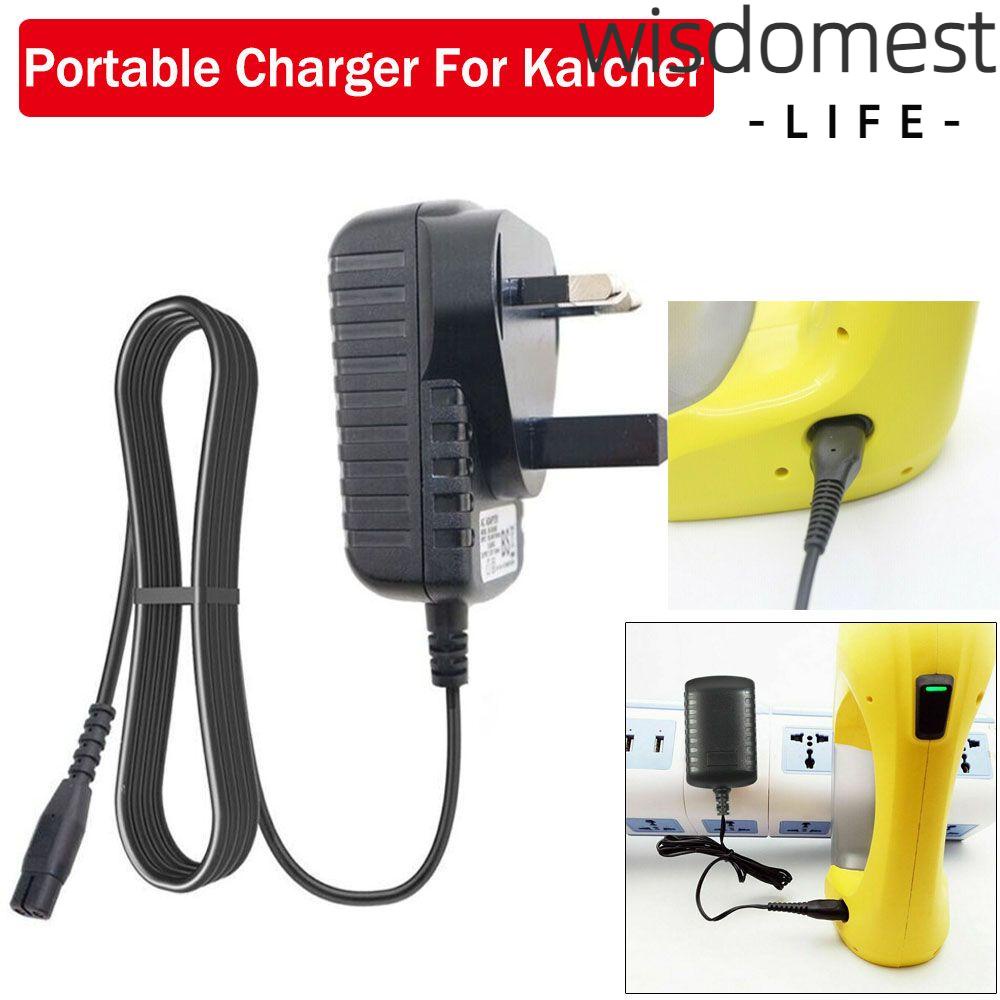 WISSDOMEST1 Máy Hút Bụi Adapter Cắm Cho Karcher Sạc Cho Karcher Dây Sạc Sạc Cho Karcher Cho Karcher