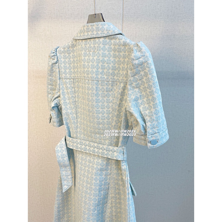 Đầm Cổ polo Cao Cấp Thời Trang Mùa Hè Theo Phong Cách retro Dành Cho Nữ