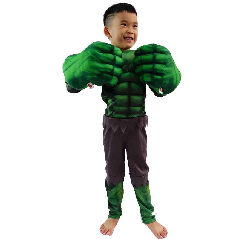 Hulk Trang Phục Hóa Trang Cơ Bắp Nhân Dịp halloween Cho Người Lớn Và Trẻ Em