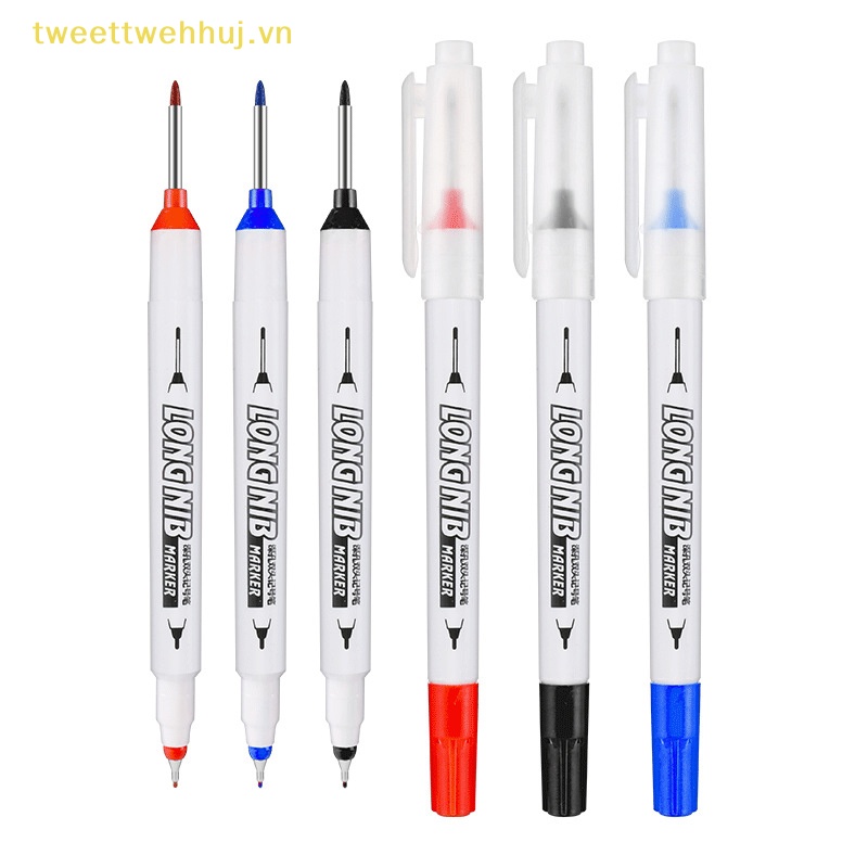 Tweehuj Bút Đánh Dấu Hai Đầu Lỗ Sâu Kim Loại Lỗ Sâu 20mm vn