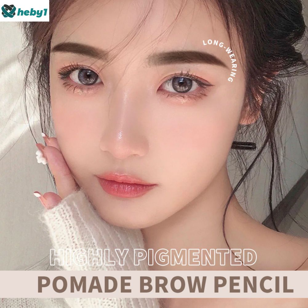Kimuse Son Dưỡng Lông Mày Hai Đầu Chống Thấm Nước Và Mồ Hôi Không Phai Không lem Bút Chì Kẻ Lông Mày Kết Cấu Tinh Tế Thiết Kế Nhỏ Gọn heby1