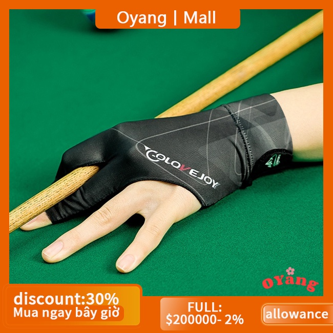 Găng Tay Tách Bida Chuyên Nghiệp Thoáng Khí Chống Trượt Chống Mài Mòn