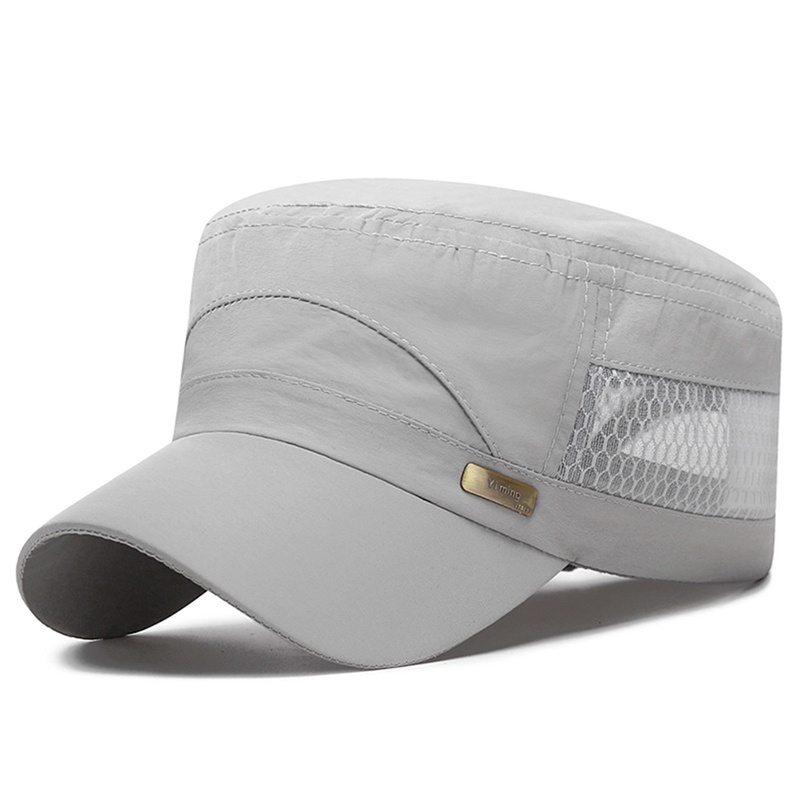 Mũ Lưỡi Trai cotton Thoáng Khí Phong Cách Quân Đội Cho Nam