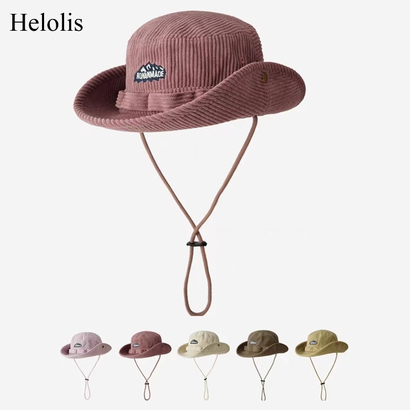 Mũ bucket Nhung Dày Thời Trang Thu Đông Xinh Xắn Cho Nữ