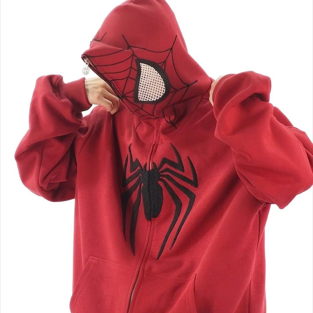 Áo Hoodie Người Nhện Nam Nữ Thêu Hình Người Nhện big size Chất Lượng Cao Cho Nam Nữ hoodie zip áo hoodie nam nữ form rộng