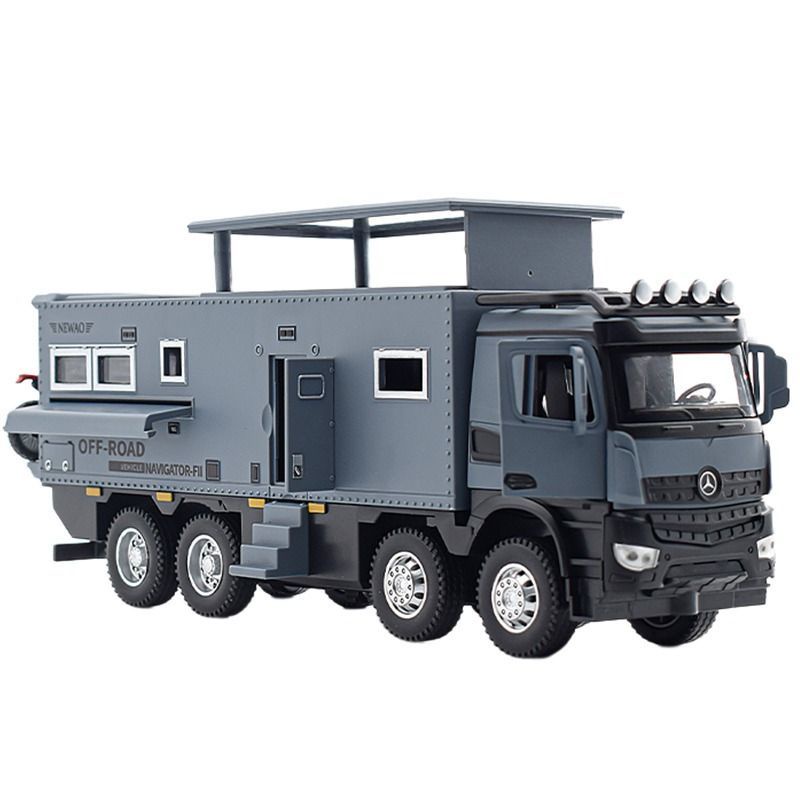 Mô Hình Xe Hơi mercedes-benz normadison rv Bằng Hợp Kim Có Đèn Và Nhạc Cho Bé Trai