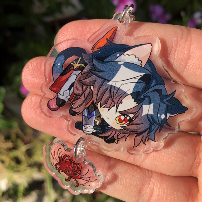 Móc khoá Game Honkai: Star Rail Blade Keychain Figure Accessories Anime Anime Manga Nhật Bản Phụ Kiện Trang Trí Túi xách
