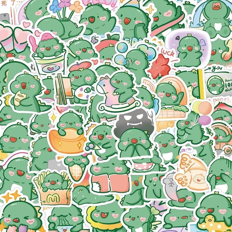Nhãn dán Sanrio đáng yêu sticker gấu dâu tây nhãn dán không thấm nước mô hình hoạt hình
