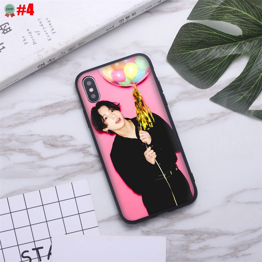Ốp Điện Thoại Silicon Dẻo In Hình bts jungkook Cho iphone 15 15 pro max 15 plus y5