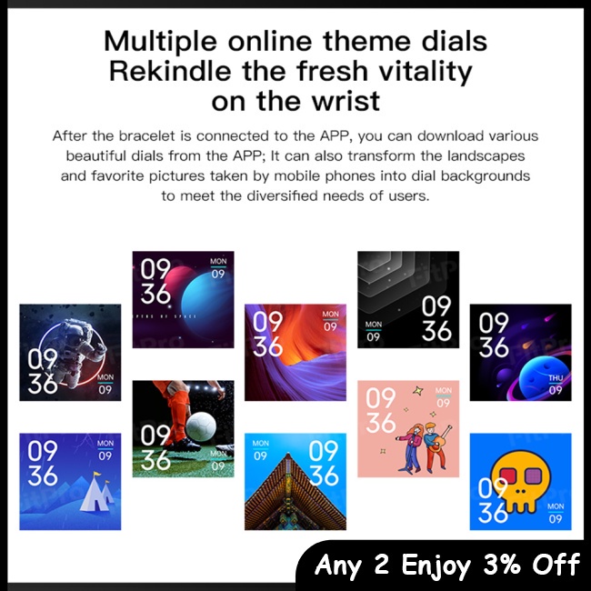 Zevaret d20 ultra Đồng Hồ Thông Minh Siêu Nhẹ Theo Dõi Nhịp Tim Cho Nam Nữ