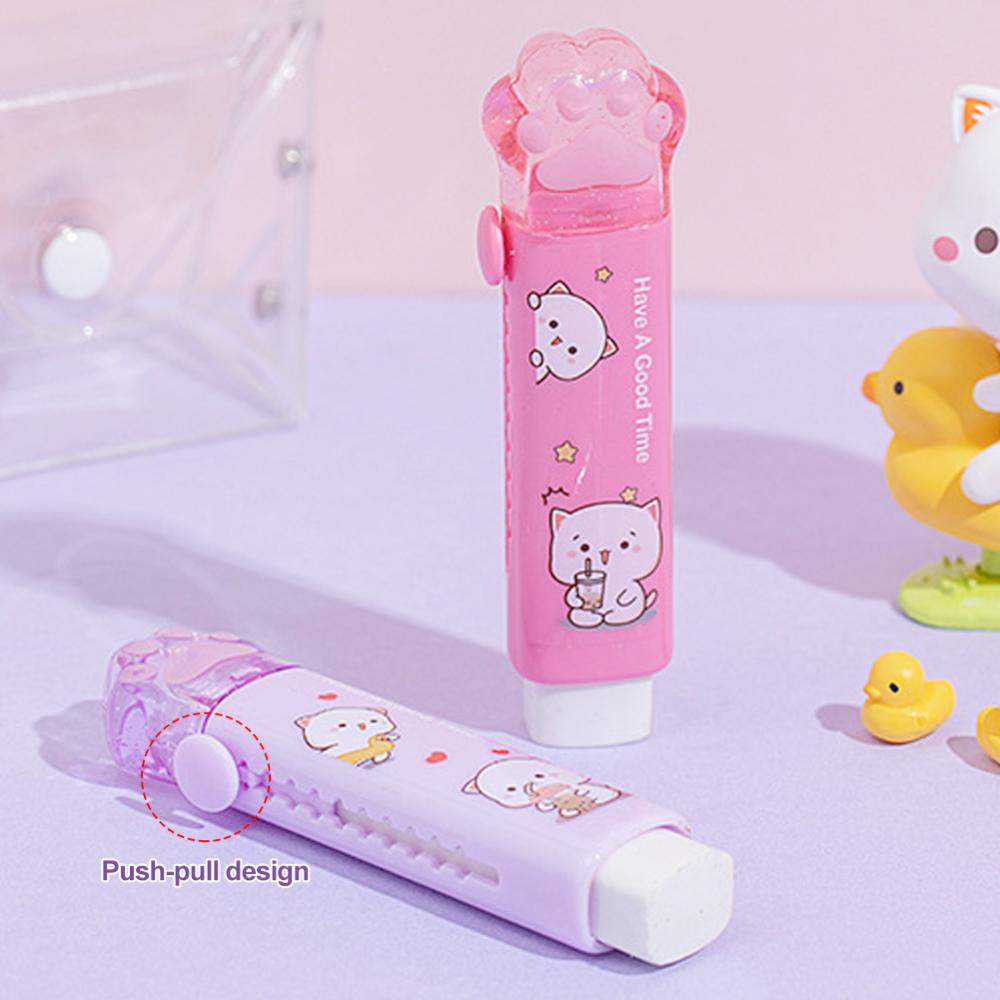 Mocandogo Cục Tẩy Bút Chì Bằng Cao Su a2h7 Họa Tiết Hoạt Hình Dễ Thương Cho Bé