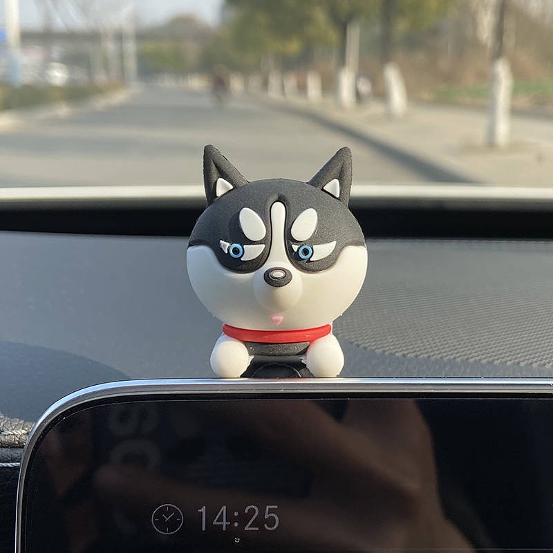 Car Decoration Car Interior Decoration Advanced Sense Dashboard Decoration Display Screen Car New High-End Elegant Cute car interior accessories