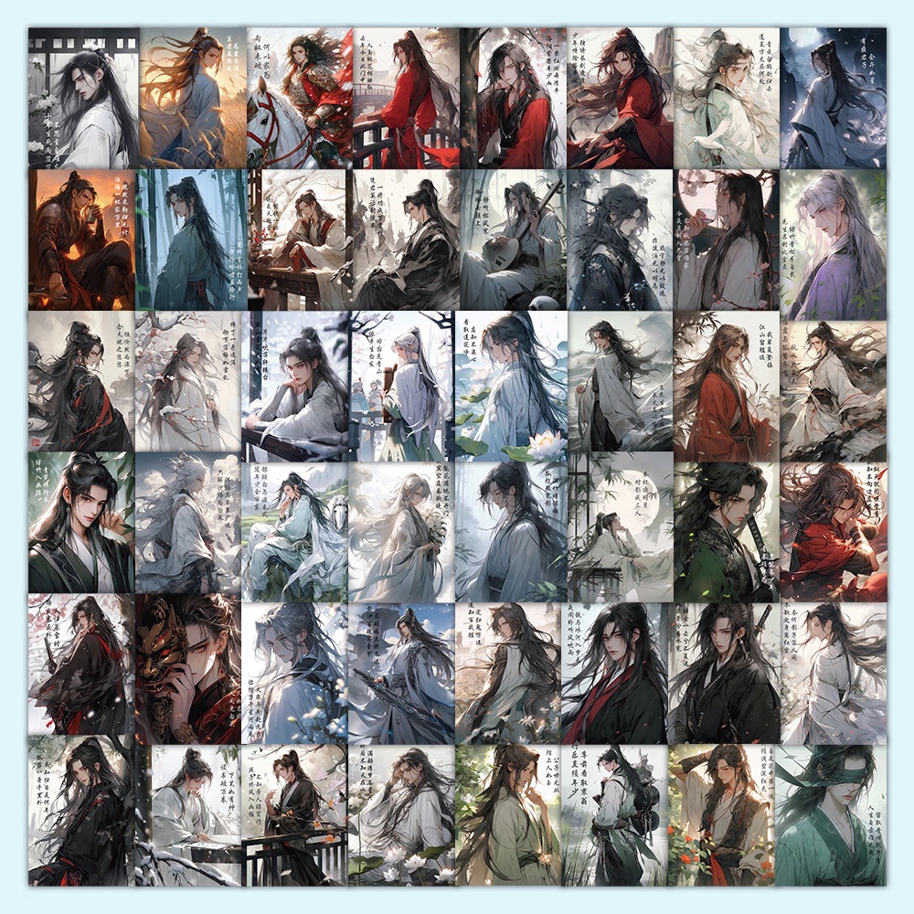 Bộ 60 Miếng Dán Trang Trí Mũ Bảo Hiểm / Bút Chì Họa Tiết graffiti Độc Đáo Thời Trang